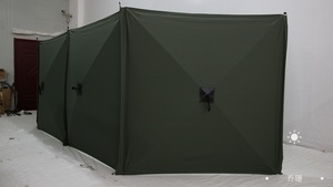 Tente en toile, pare-vent, Camping en plein air, écran froid, pare-vent chaud, abri de pique-nique - Product Image 2