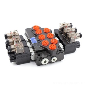 วาล์วโซลินอยด์แบบหลายทาง Sd5 45 ลิตร/นาที 315 บาร์ G3/8 วาล์วไฮดรอลิกแบบเปลี่ยนทิศทาง 6 ทาง เกลียวใน เหล็กหล่อ - Product Image 1