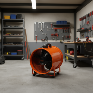 Ventilador Cilíndrico Vevor de 8 Pulgadas y 195W, Soplador Industrial para Extracción de Aire en el Hogar y el Lugar de Trabajo - Product Image 2