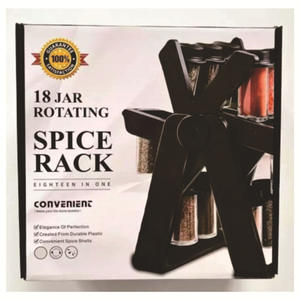 Juego de Especieros de Vidrio para Cocina, Almacenamiento de Especias y Condimentos LM LM25414 China Zhejiang - Product Image 3