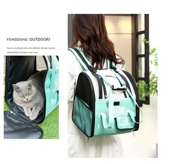 Sıcak satış seyahat okul sırt çantaları tasarım kediler kedi sırt çantası evcil hayvan taşıyıcı çanta ile yüksek kalite