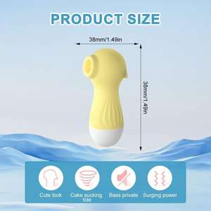 Vibrateur œuf vibrant à succion, rechargeable et à mouvements variés, pour le plaisir féminin, masturbateur à fréquence variable, produit sexuel pour adultes - Product Image 3