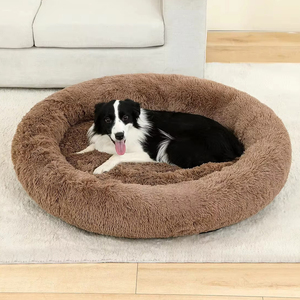 Cama de lujo para perros y mascotas, cama cálida de felpa para gatos, alfombrilla cómoda para mascotas para cachorros, Cama grande para perros, productos para perros con diseño - Product Image 2