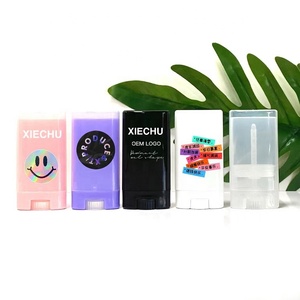 Etiqueta con logotipo personalizado Envase de plástico Envase cosmético Protección al aire libre <span class=keywords><strong>Desodorante</strong></span> de algodón Protector solar Stick para el cuidado de la piel - Product Image 2