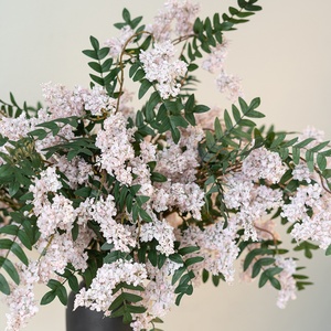 <span class=keywords><strong>Lilas</strong></span> Artificiales de Plástico Hechas a Mano con Ramas Largas y Ramas de Plantas Modernas para Decoración del Hogar, Día de la Madre y Navidad - Product Image 2