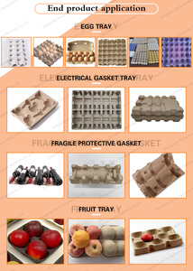 Machine de moulage et de formage de barquettes <span class=keywords><strong>en</strong></span> carton de pâte à <span class=keywords><strong>papier</strong></span> pour œufs de dinde et de caille, et de barquettes à café - Product Image 5
