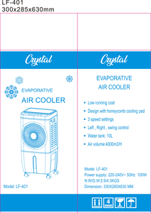 Làm Mát Không Khí Bay Hơi Tầng Thường Vụ Di Động 3 Tốc Độ Di Động Làm Mát Không Khí Bay Hơi Với Từ Xa - Product Image 5