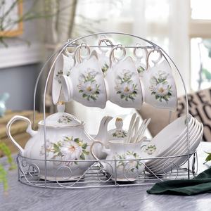 Vente chaude - Ensemble de café et de thé en porcelaine minimaliste et écologique - 15 pièces avec logo personnalisé - Design Albert Royal - Product Image 3