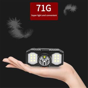 Chiếu Sáng Ngoài Trời Mini USB Sạc ánh sáng mạnh mẽ khai thác đèn nhỏ <span class=keywords><strong>Led</strong></span> Đèn Pha đèn pha - Product Image 5