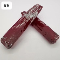 Perles de pierres précieuses rondes de grande taille 7mm 8mm 9mm 10mm 12mm 5 #   Sphère de rubis synthétique rouge sans trou