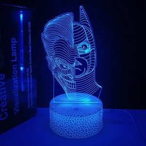 2025クリスマスギフト3DLedナイトライトボックスモチーフライトビデオゲームデザインLed 3Dモチーフライトゲームプレーヤーデスクランプルームの装飾 - Product Image 4