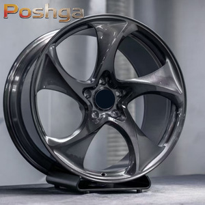Jantes de voiture en alliage forgé 5x130 5x127 5x112 18 19 20 21 22 pouces pour <span class=keywords><strong>Porsche</strong></span> Audi Chevrolet BMW Panamera Cayenne <span class=keywords><strong>Taycan</strong></span> - Product Image 1