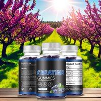 Compléments Énergétiques Naturels en Gros OEM ODM, Bonbons Gélifiés à la Créatine Monohydrate pour la Croissance Musculaire, Vitamines de Qualité Alimentaire pour Adultes