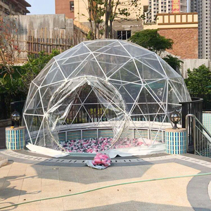 Tente dôme de 6 mètres <span class=keywords><strong>geodome</strong></span> de station glamping tente de maison géodésique à vendre - Product Image 6