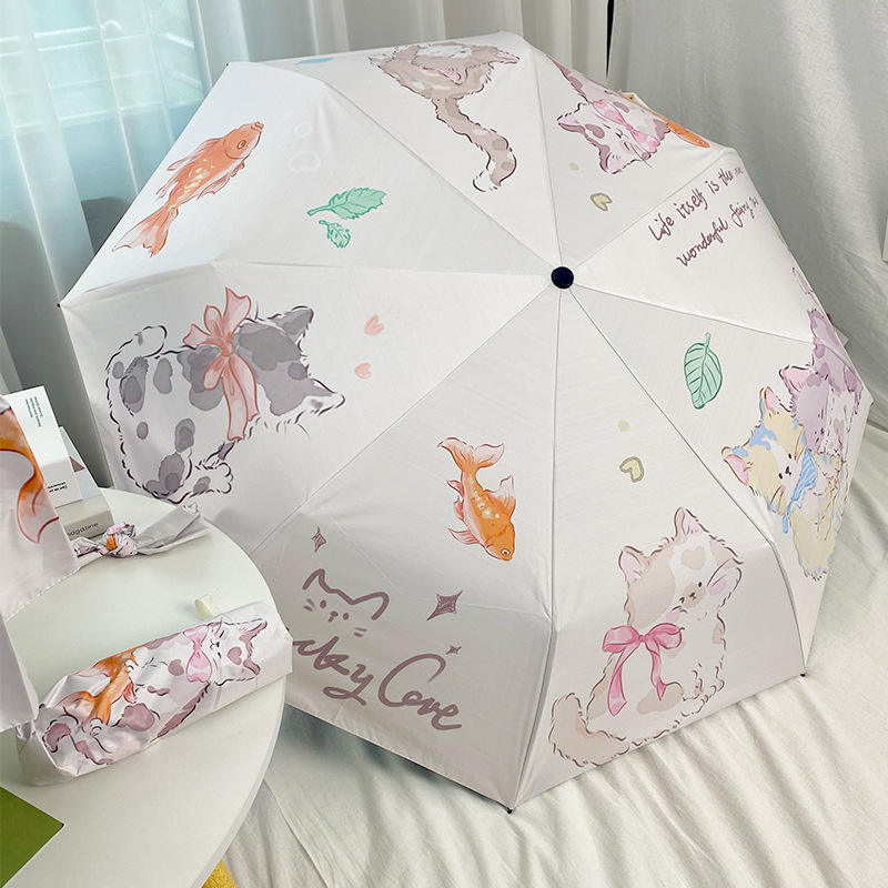 Cute Kitty Umbrellas Fun and Functional for Kids