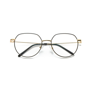 Montures de lunettes irrégulières pour femmes, fabriquées par le fabricant, monture complète, lentilles Ac, protection UV, tendance de la mode W2 1939, 2022 - Product Image 1