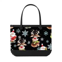 Sac de plage en EVA personnalisé avec impression de logo, imperméable, durable, grande capacité, cadeau de Noël, cadeau d'entreprise, vente en gros