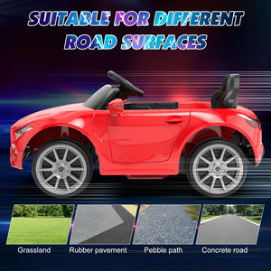 12V Kids Ride on Benz <span class=keywords><strong>Car</strong></span> mit 2.4G Fernbedienung, Autofahrt auf Doppeltüren des Fahrzeugs, 5-Punkt-Sicherheitsgurt, LED-Licht 2-5 Jahre - Product Image 6