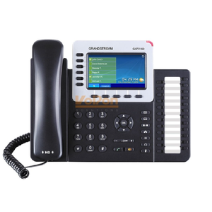 Teléfono IP GXP2160 2130 2135 2140 2170, 6 Líneas, 6 Cuentas SIP, Pantalla a Color de 4.3 Pulgadas, Ethernet Gigabit de Doble Puerto, PoE - Product Image 4