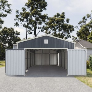 Nhà để xe bằng thép đúc sẵn được chứng nhận ISO, cách âm và cách nhiệt, dùng trong công nghiệp và thương mại - Product Image 2