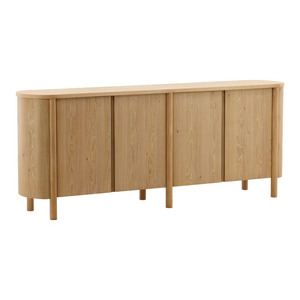Modern Wood Storage <b>Sideboard</b> Cabinet with Decorative Design and Functional Compartments for Dining Room Furniture - Product Image 1