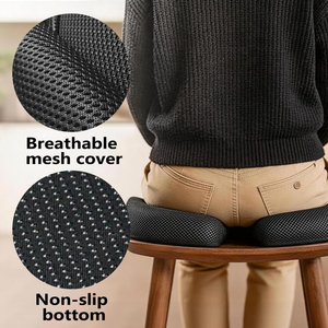 Coussin de siège en mousse à mémoire de forme à haute densité pour voiture, prix d'usine, confortable, ajuste la posture assise, soutien optimal - Product Image 6