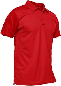 Polo de manga corta para hombre, camiseta táctica de secado rápido, camiseta de golf - Product Image 6