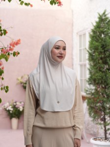 Robe de mariée musulmane élégante en polyester et mousseline côtelée ornée de strass, avec châle hijab abaya, design turquoise, toutes saisons 2026 - Product Image 5