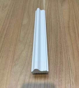White Style <strong>PVC</strong> Skirting PS <strong>Moulding</strong> Cornice Flooring Profile PS <strong>Moulding</strong> - Product Image 5