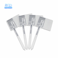 Autocollants RFID de sécurité imperméables personnalisés de petite taille pour bijoux, étiquettes RFID longue portée pour la gestion des bijoux