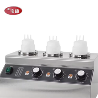 Pemanas Saus Listrik Produk Terlaris 1/2/3/4 Botol Dispenser Pemanas Saus untuk Dapur Restoran & Penggunaan Rumah Tangga
