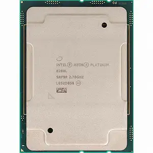 白金8280L处理器2.7 GHz 28 38.50 MB 205W 3 @ 10.4 GT/s 2933 MT/s 4.5tb中央处理器