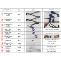 Lunettes sans bords, Kit optique, pince outil de démontage réparation de lunettes