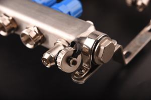 Труборасходомер PEX из нержавеющей стали, радиационная Охлаждающая вода, напольный коллектор для современной системы напольного отопления - Product Image 5