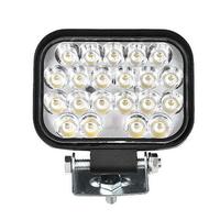 3/4/5 pouces LED Spot carré blanc lampe de travail feux de croisement et feux de croisement pour camion 4*4 ATV UTV SUV