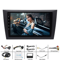 Autoradio Android 9 pouces 2 Din 4G Lte avec stéréo RDS, navigation GPS, autoradio 2 Din pour Volkswagen Golf 6 2008-2016 Vw