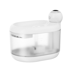 Fuente de agua para gatos con batería recargable de 4400mAh, fuente de energía dual para perros y gatos con sistema de filtración. - Product Image 2