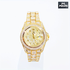Reloj de Lujo para Mujer de la Mejor Calidad, Resistente al Agua, Movimiento de Cuarzo Suizo de Fábrica AF, Dorado, Nuevo y Hermoso Reloj de Baño para Mujer - Product Image 1