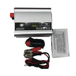 Doxin อินเวอร์เตอร์500W ในรถยนต์12V ถึง220V DC เป็น AC Power Converter พร้อมพอร์ต USB สำหรับใช้ในยานพาหนะ - Product Image 5