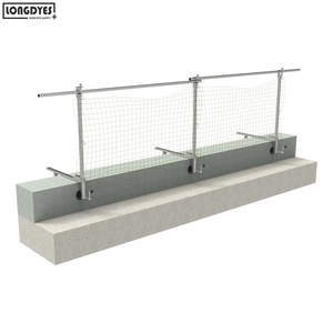 Galvanizli çelik duvar sıkma modüler korkuluk küpeşte çit geçici korkuluk kenar koruma - Product Image 5