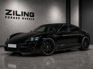 Jantes en alliage personnalisées ZL conçues pour <span class=keywords><strong>Porsche</strong></span> <span class=keywords><strong>Taycan</strong></span> J1 Cross Turismo 21 pouces 22 pouces, roues monobloc en aluminium forgé, compatibilité EV - Product Image 5