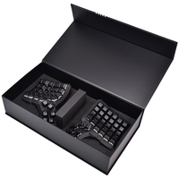 Boîte cadeau rigide magnétique haut de gamme personnalisée, revêtement UV, gaufrage, laminage mat, doublure en éponge, écologique, luxe, électronique intelligente