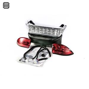 Cubierta de luces LED para carrito de golf ClubCar Precedent, 12 V, de plástico, luces diurnas, intermitentes, luces altas - Product Image 3