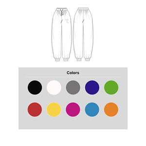 ชุดกีฬาผ้าคอตตอนผสมกางเกงวอร์มผ้านุ่มและยืดหยุ่น - Product Image 3