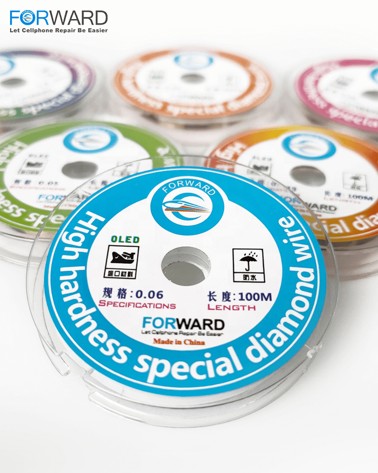 Прямая высокопрочная специальная Алмазная разделительная проволока для разделения мобильного ЖК-экрана