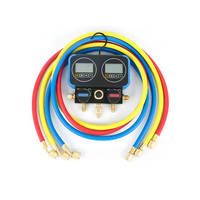 Manómetro Digital de Alta Precisión Anticolisión VALUE VRM2-0101i, Manómetro Electrónico Profesional para HVAC, Refrigeración e Intercambio de Calor