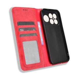 Funda de Cuero para Teléfono con Hebilla Magnética y Patrón Retro para Xiaomi POCO F8 Ultra 5G - Product Image 3