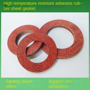 Асбестовая прокладка RF: высококачественный асбестовый резиновый лист прямоугольного сечения, устойчивый к высоким температурам, для фланцевых соединений под высоким давлением - Product Image 3