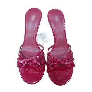 Escarpins de <span class=keywords><strong>Mariage</strong></span> Rouges Pointus QuiteS, Talons Fins avec <span class=keywords><strong>Petit</strong></span> Nœud, Sandales Simples, Vente en Gros, Chaussures de Soirée Sexy à Talons Hauts pour la Mariée - Product Image 6