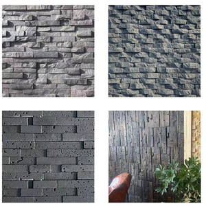 Azulejos Negros Antiguos 3D Cóncavo-Convexos, <span class=keywords><strong>Piedra</strong></span> de Pizarra Cultural Ecológica <span class=keywords><strong>para</strong></span> Interiores, <span class=keywords><strong>Fachada</strong></span> <span class=keywords><strong>Exterior</strong></span> de Hotel o Villa, Azul - Product Image 6